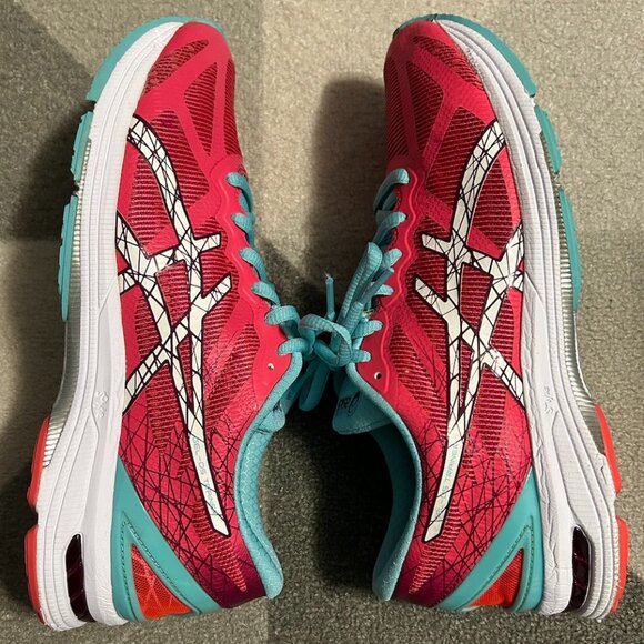 Asics Gel-DS Trainer 21 Diva Pink/White/Turquoise Women's Size 10 - Picture 8 of 15